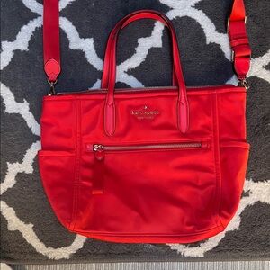 Kate Spade Vibrant Red Tote Bag